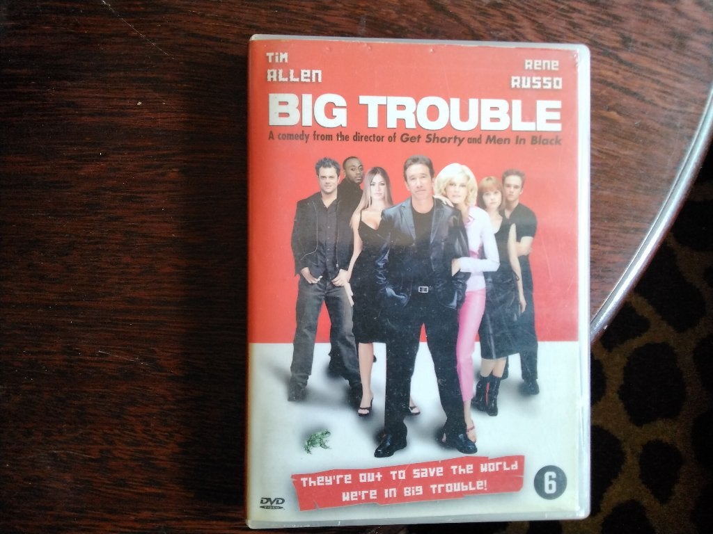 Big trouble, origineel, Cd's en Dvd's, Vanaf 6 jaar, Ophalen of Verzenden, Zo goed als nieuw, Romantische komedie