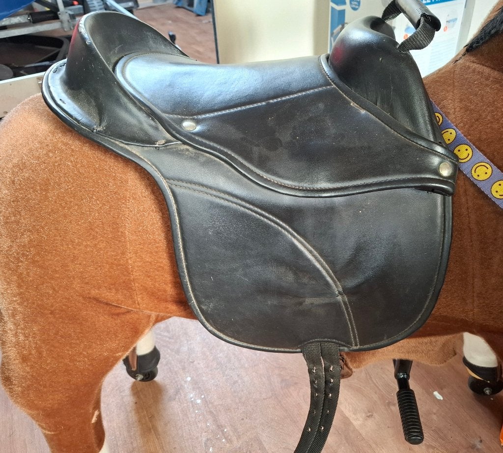 Pony zadel, XS (15.5 inch of kleiner), Ophalen of Verzenden, Zo goed als nieuw, Veelzijdigheid