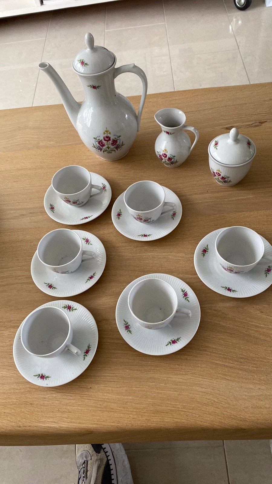 High Tea Bavaria Germany koffie- en thee servies, Overige typen, Ophalen of Verzenden, Zo goed als nieuw, Overige stijlen