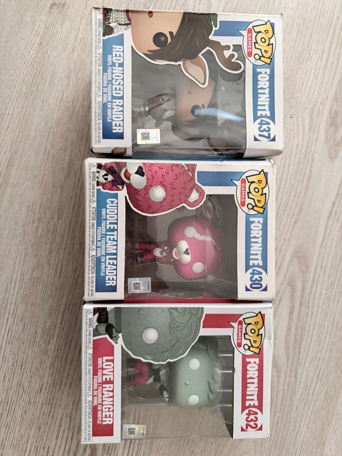Fortnite funko pop 3-pack, Ophalen of Verzenden, Zo goed als nieuw