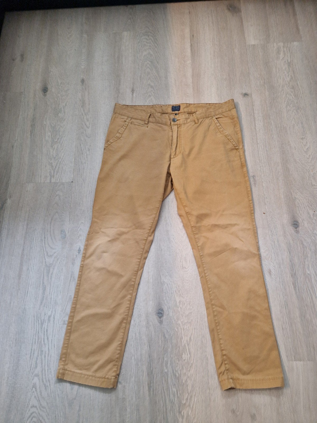 broek maat 38, Kleding | Heren, Ophalen of Verzenden, Gedragen, Overige maten, Beige