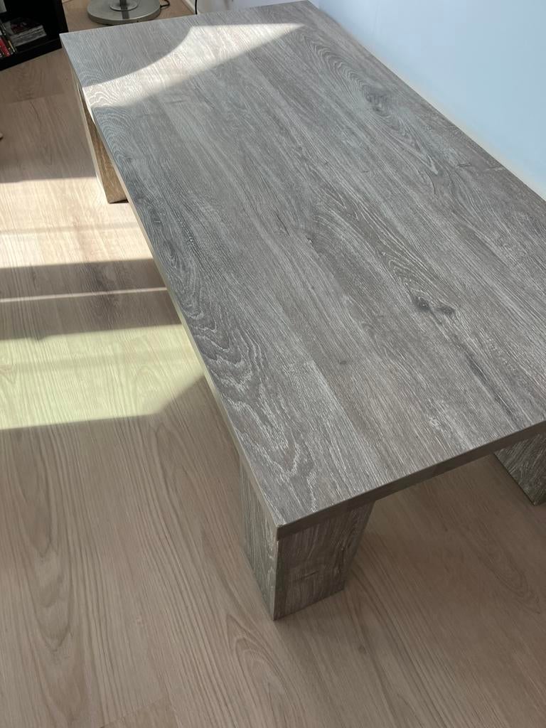 Salontafel lamulux, 100 tot 150 cm, Zo goed als nieuw, Minder dan 50 cm, Rechthoekig