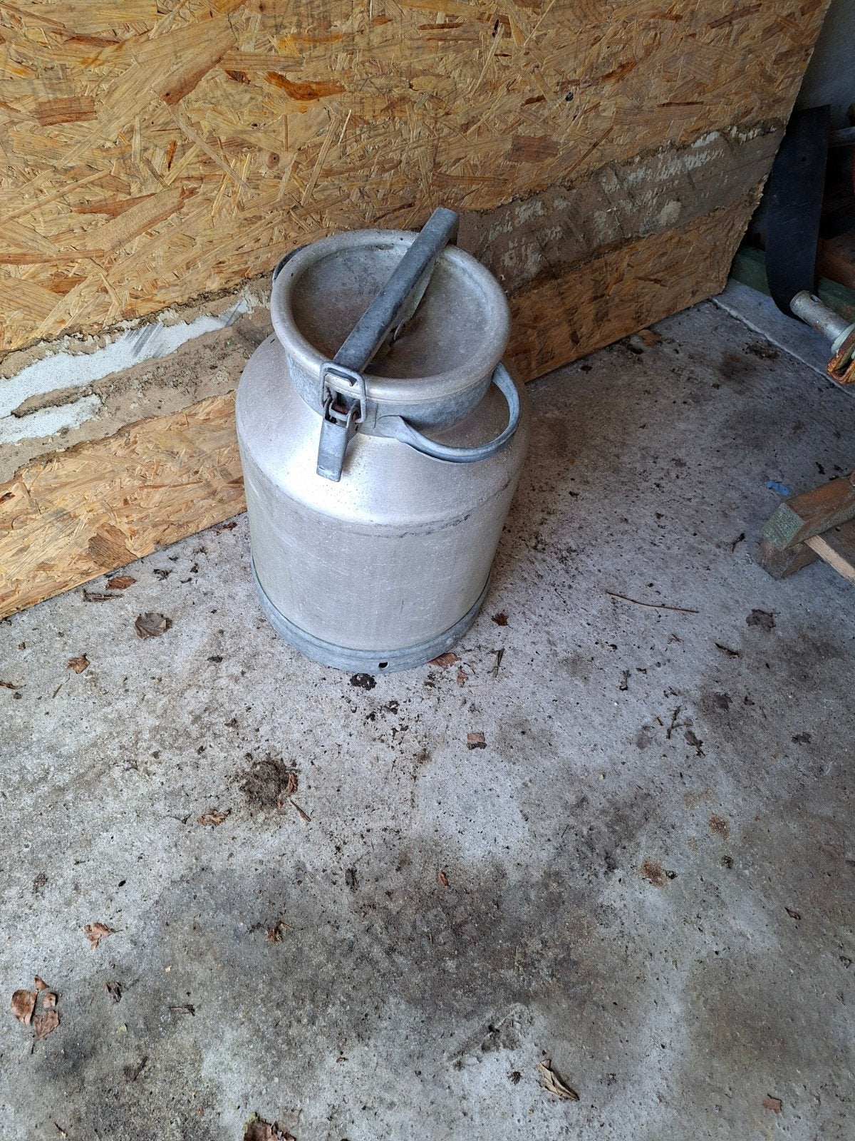 aluminium ketel, Ophalen