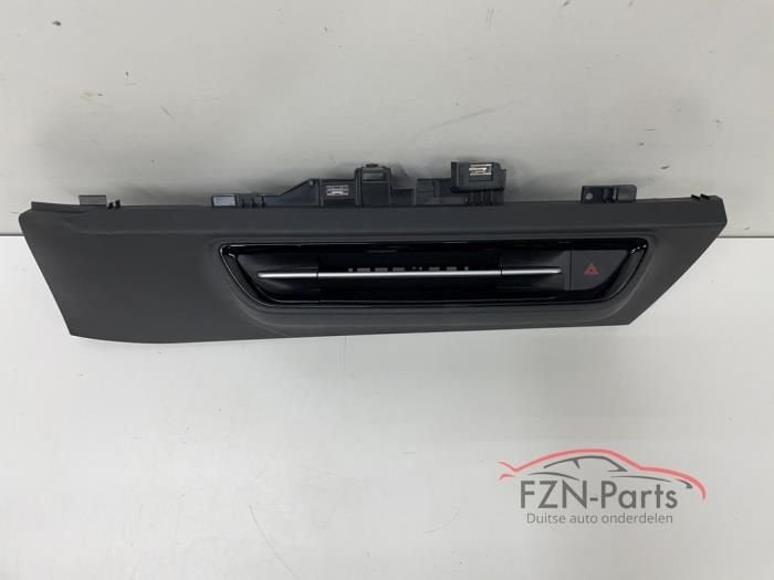 VW ID.7 Luchtrooster midden Dashboard zwart/chroom, Ophalen of Verzenden, Gebruikt