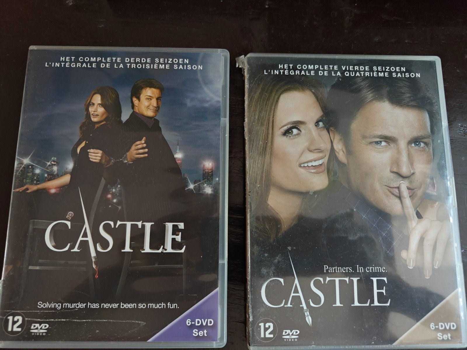 Castle DVD Boxen - Seizoen 3 & 4, Vanaf 12 jaar, Ophalen of Verzenden, Zo goed als nieuw, Actie en Avontuur