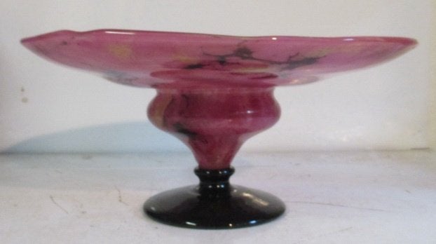 art deco glas bowl glaspasta fruitschaal Schneider 16, Ophalen of Verzenden