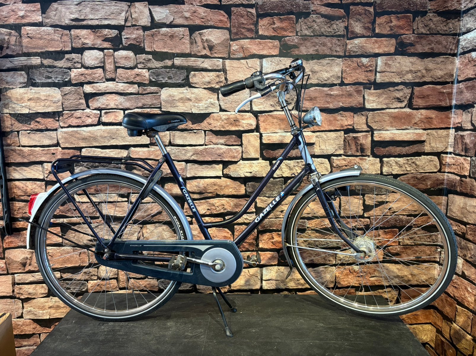 Gazelle Impala dames fiets 53 CM, 53 tot 56 cm, Ophalen, Zo goed als nieuw, Versnellingen