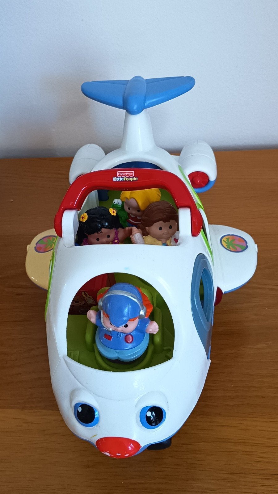 Fisher-Price Little People Vliegtuig met poppetjes, Ophalen, Gebruikt