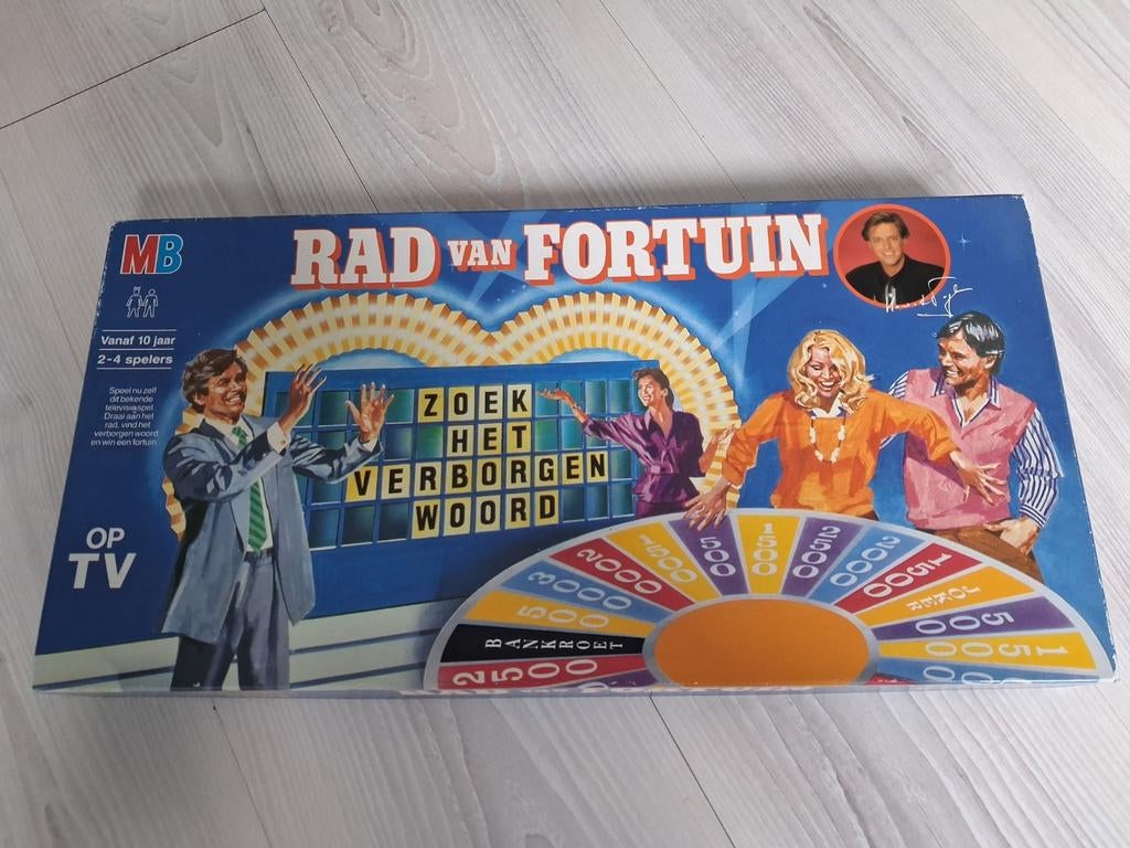 Bordspel Rad van Fortuin, Ophalen, Zo goed als nieuw