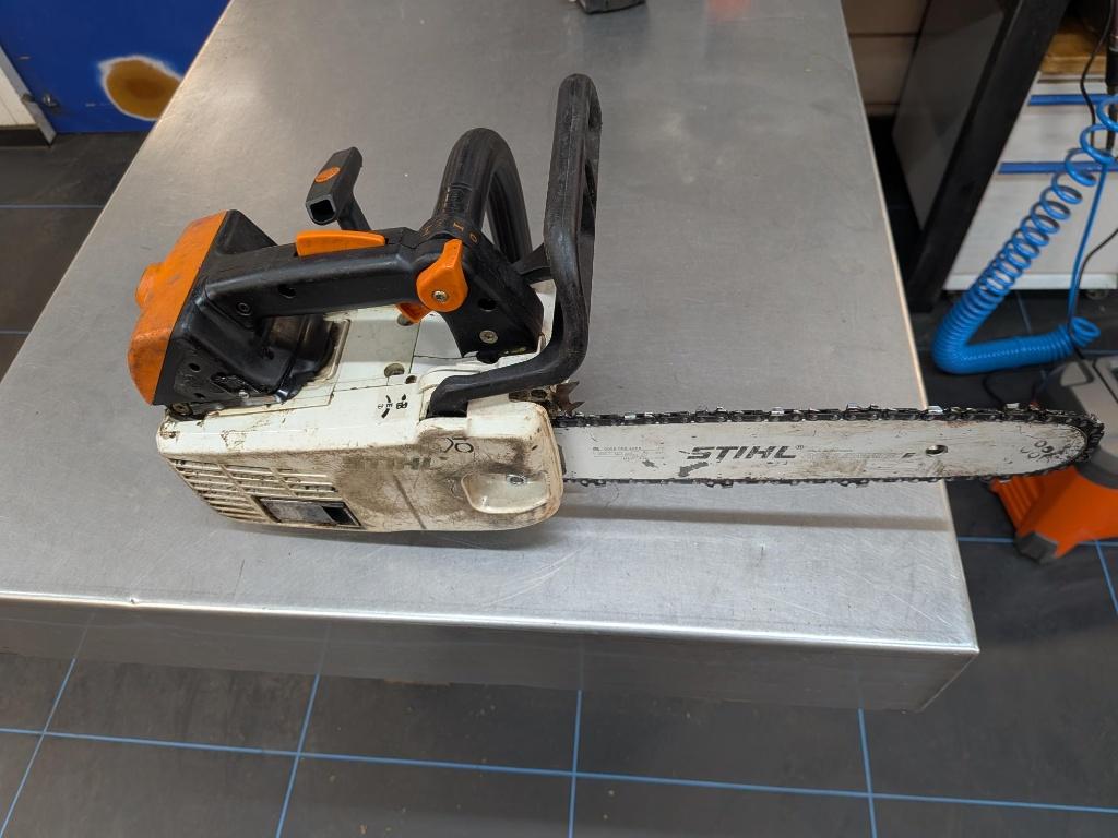Motorzaag, Tuin en Terras, Hand-tuingereedschap, Ophalen, Gebruikt, Overige soorten, Stihl