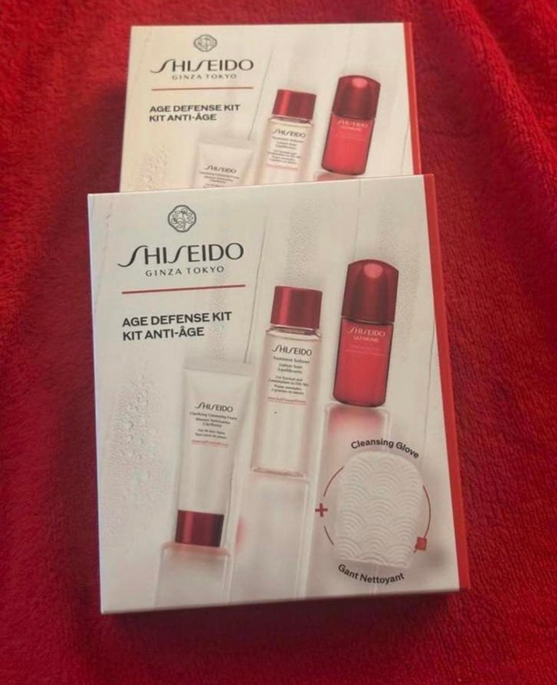 Shiseido set /reispakket /cadeauset/beauty kit, Ophalen of Verzenden, Nieuw, Gehele gezicht