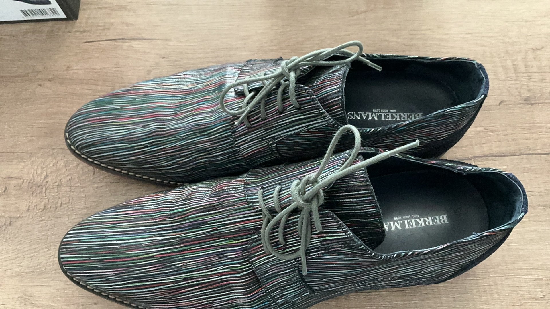 Berkelmans heren schoen maat 46 zgan,incl verz, Overige kleuren, Verzenden, Zo goed als nieuw, Veterschoenen