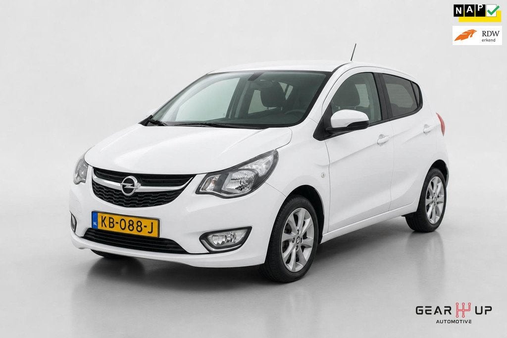 Opel KARL 1.0 ecoFLEX Innovation CLIMA|CRUISE|LM|PARK.S|NAP|, 839 kg, Gebruikt, Euro 6, Leder en Stof