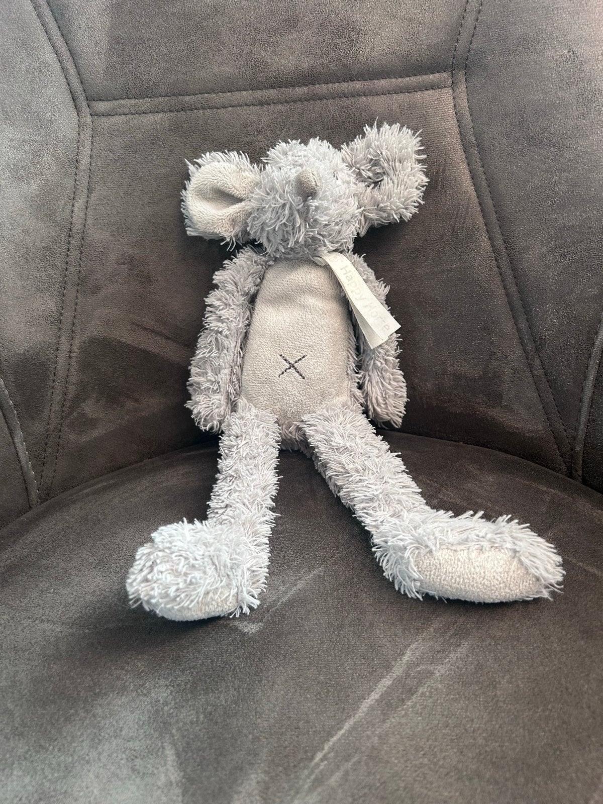 Happy Horse Knuffel Mindy Muis Grijs - Zo goed als nieuw, Kinderen en Baby's, Speelgoed | Knuffels en Pluche, Muis, Happy Horse