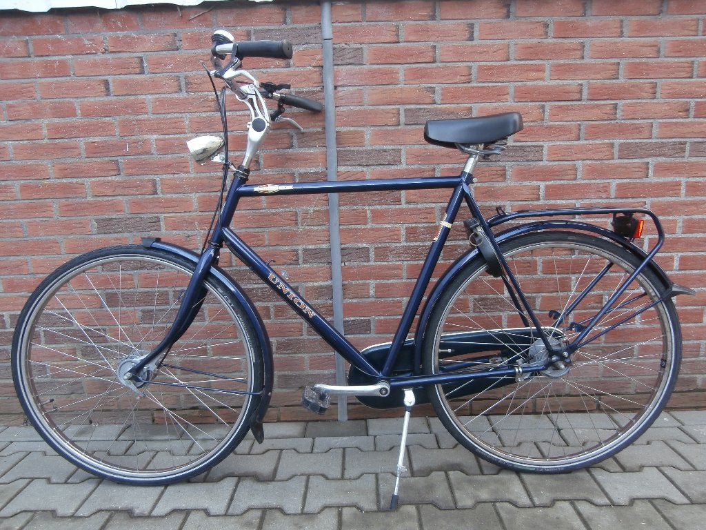 Mooie en sterke Union Savoy heren 61 cm. 3 versnellingen, Fietsen en Brommers, Fietsen | Heren | Herenfietsen, Gebruikt, Versnellingen