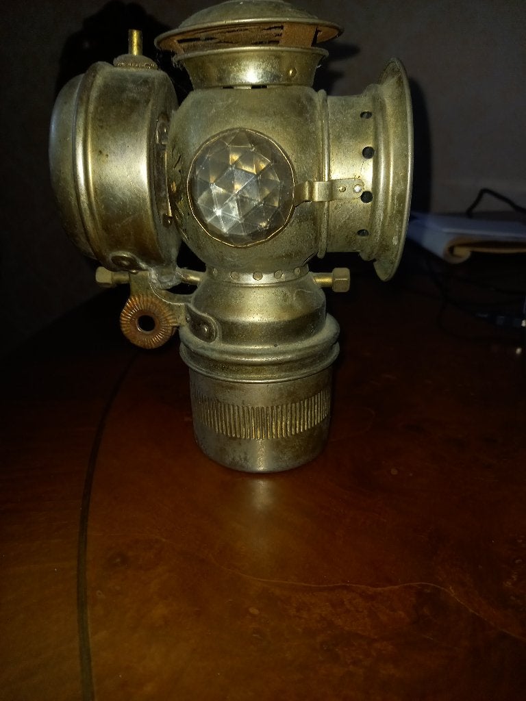 carbid lamp, Antiek en Kunst, Antiek | Lampen, Ophalen