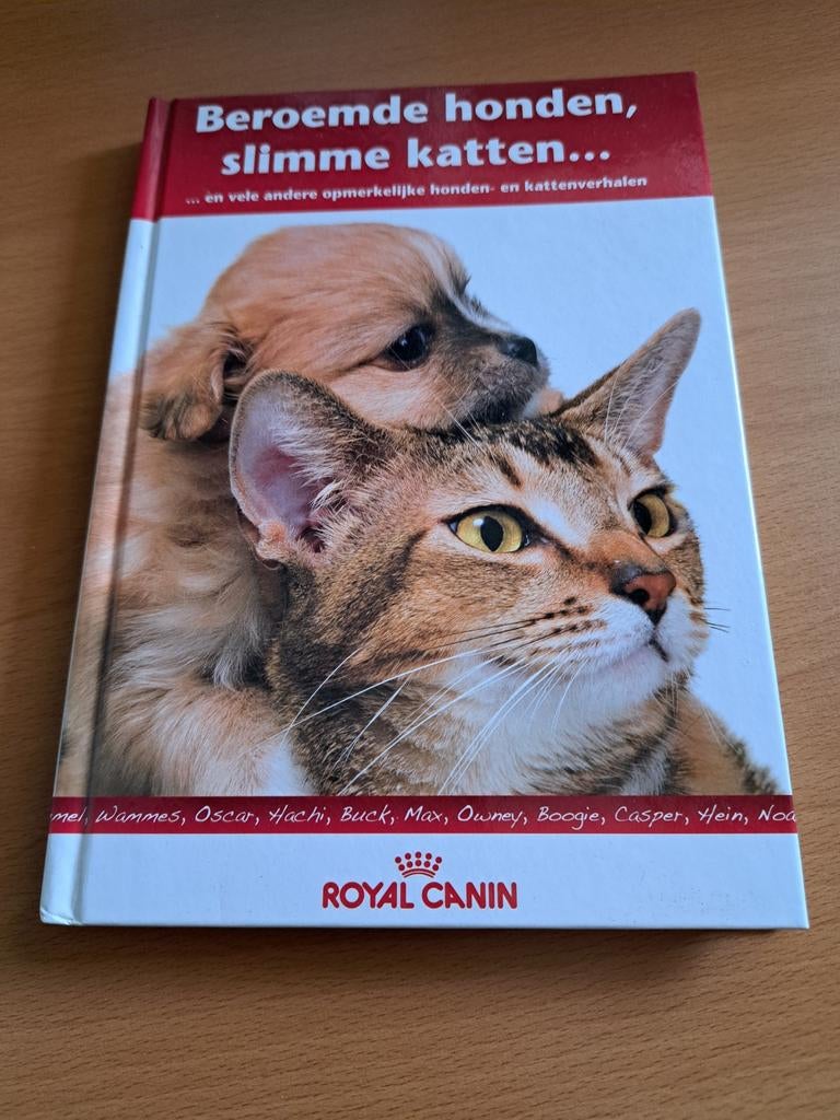 Beroemde honden, slimme katten - Royal Canin, Boeken, Ophalen of Verzenden, Zo goed als nieuw, Honden, Margriet Bos, Henk van Wichen en Adrie van Rooij