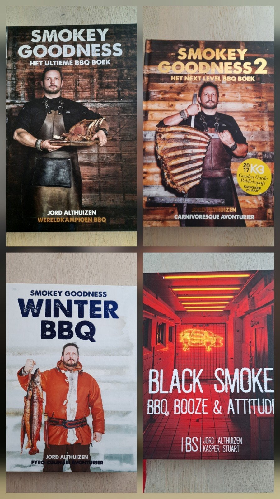 4x Jord Althuizen

Hardcovers in uitstekende conditie.

- SM, Ophalen of Verzenden, Zo goed als nieuw