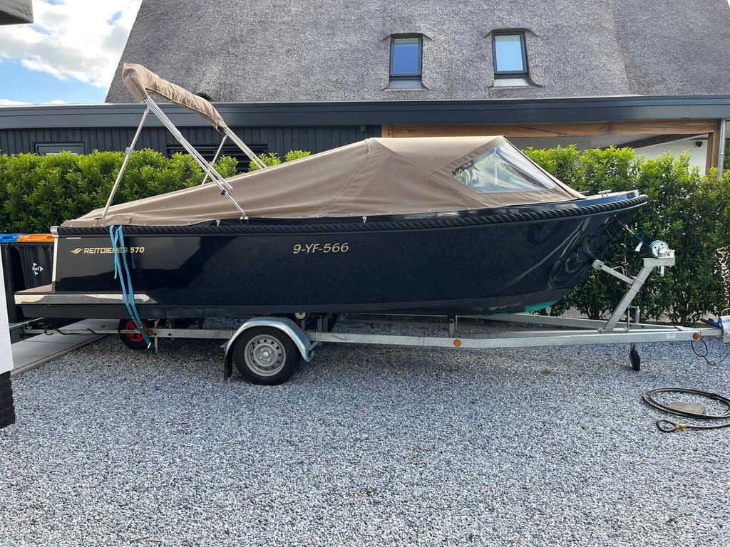 Reitdieper 570 Tender, Watersport en Boten, Sloepen, Tender, Binnenboordmotor, Benzine, Ophalen