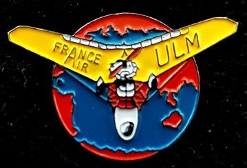 France Air- Ulm pin, Verzenden, Nieuw, Transport, Speldje of Pin