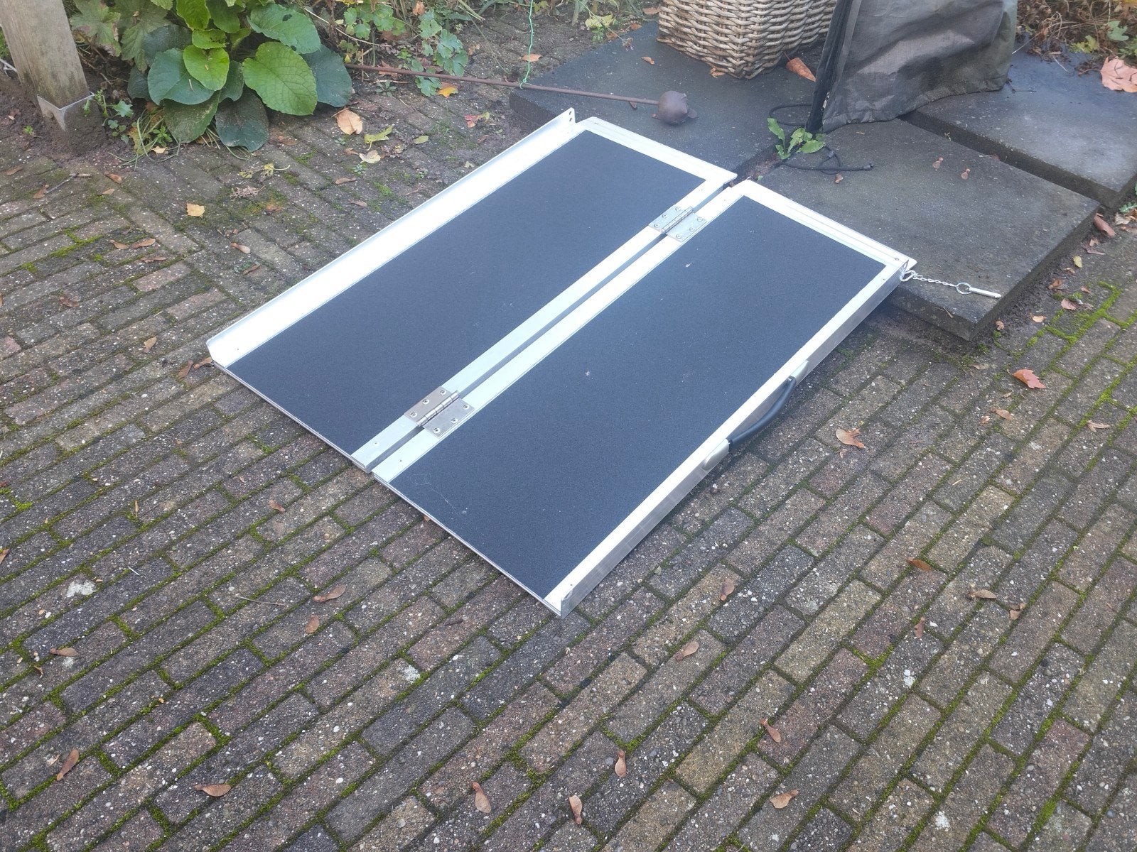 te koop stevige drempelhulp, Ophalen, Inklapbaar, Nieuw