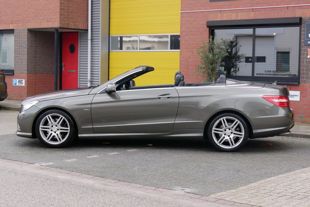 Mercedes-Benz E-klasse Cabrio 250 CGI Elegance. nieuwe ketti, Auto's, Mercedes-Benz, Euro 5, Achterwielaandrijving, Zwart, Cabriolet