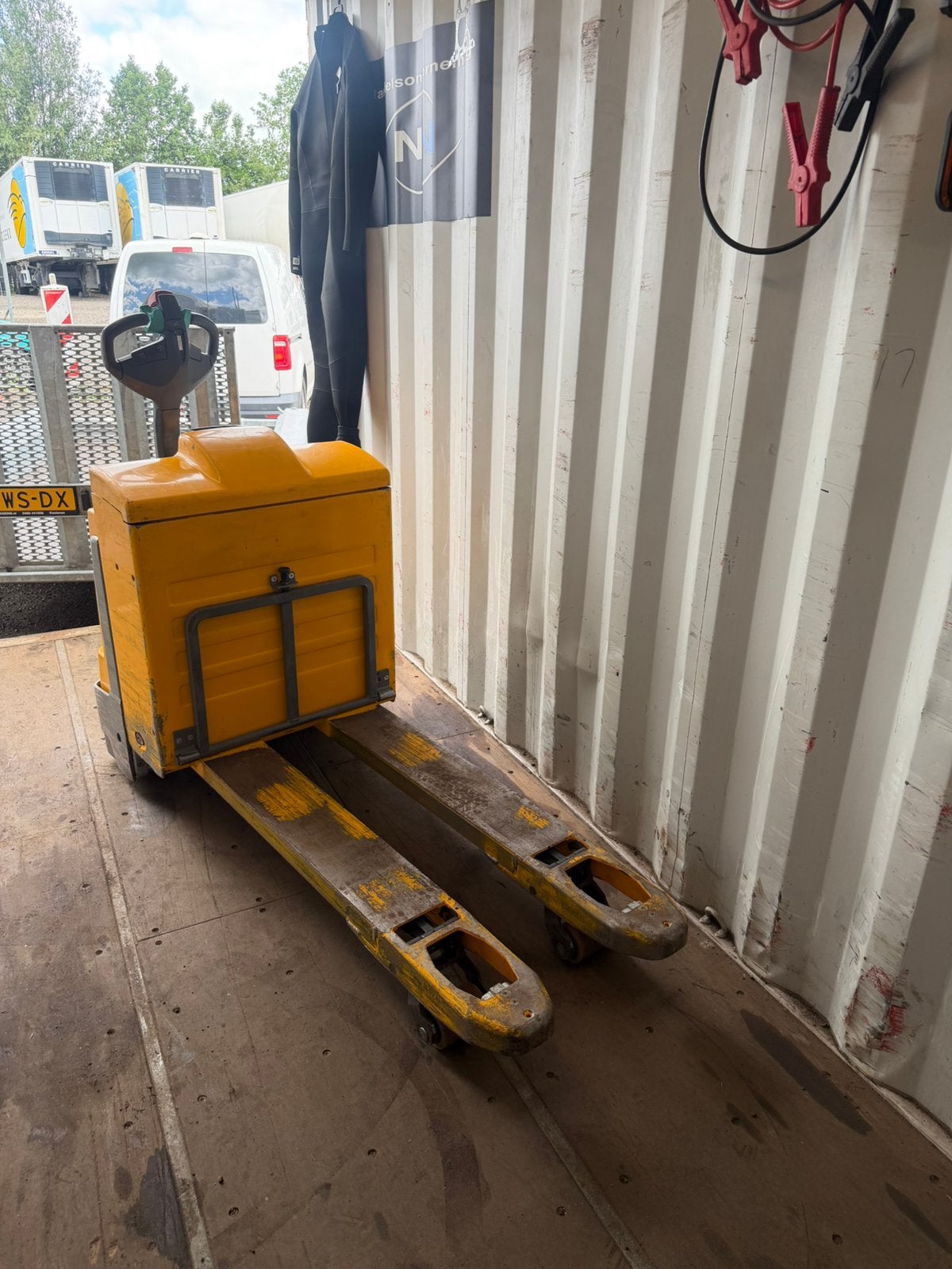 Elektrische palletwagen te huur, Doe-het-zelf en Verbouw, Palletwagens en Pompwagens, Z, Z, Z, Ophalen of Verzenden