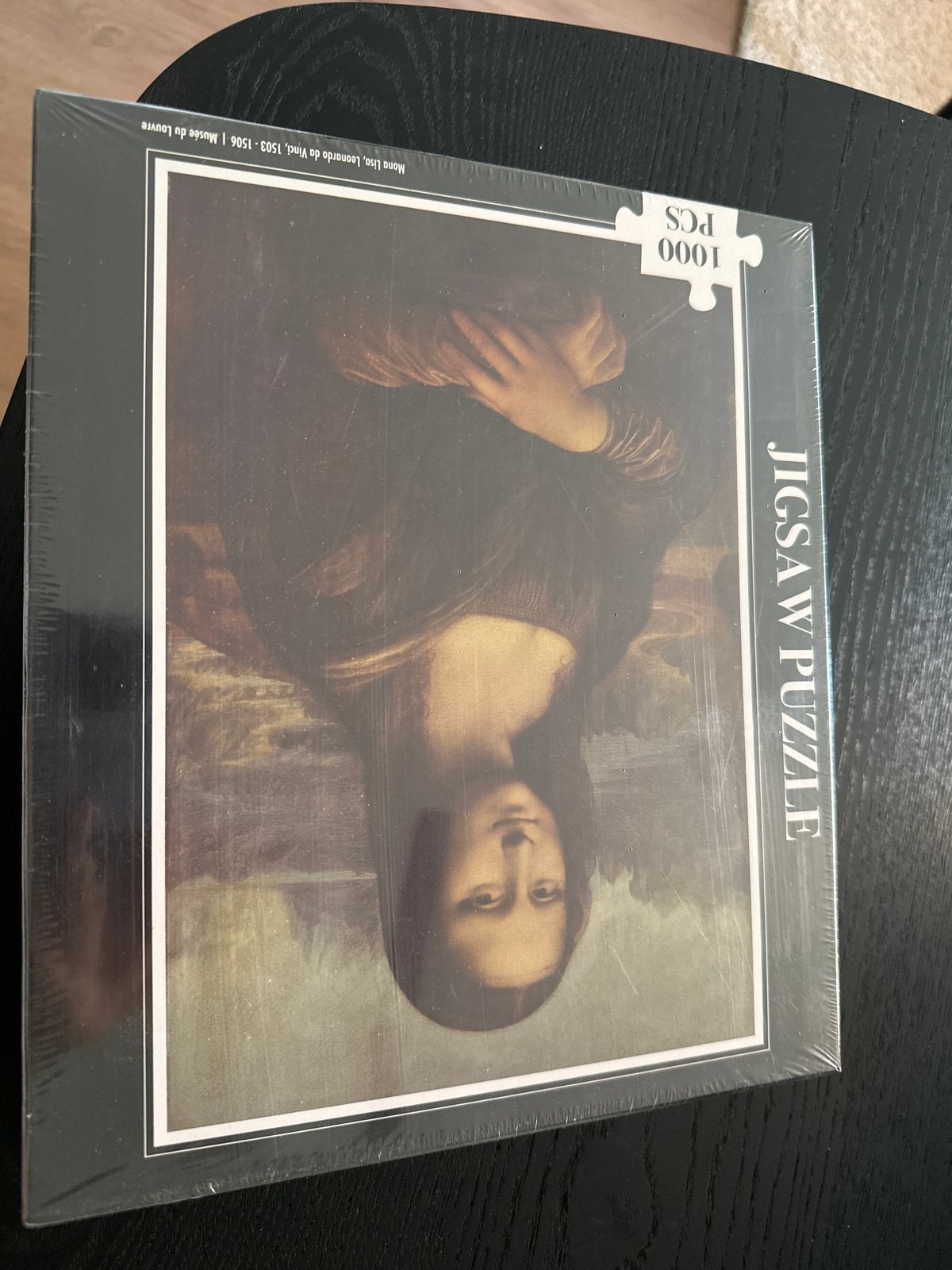 Mona Lisa Legpuzzel - 1000 stukjes, Ophalen of Verzenden, 500 t/m 1500 stukjes, Nieuw, Legpuzzel