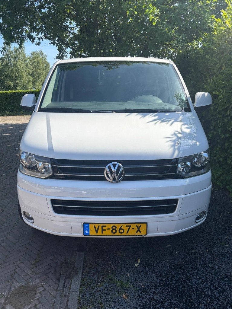 Volkswagen Transporter 2.0 TDI 103KW Business VAN 2013, Auto's, Parkeersensor, Zwart, 4 cilinders, Volkswagen