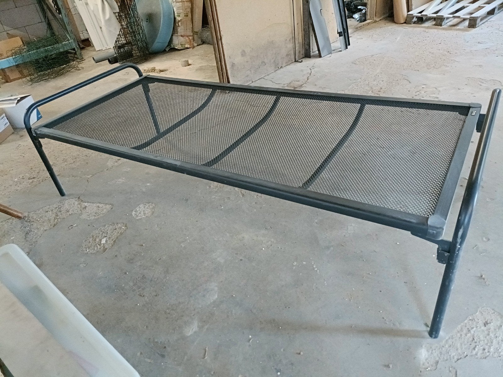 Avek spiraalbodem bed - Eenpersoons, Ophalen, 90 cm, Eenpersoons, Zo goed als nieuw