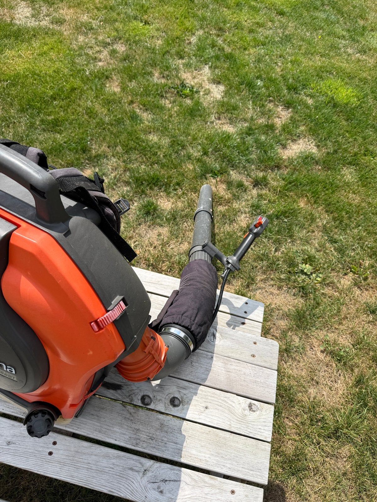 ‼️ Husqvarna 356bt bladblazer ‼️, Ophalen, Zo goed als nieuw
