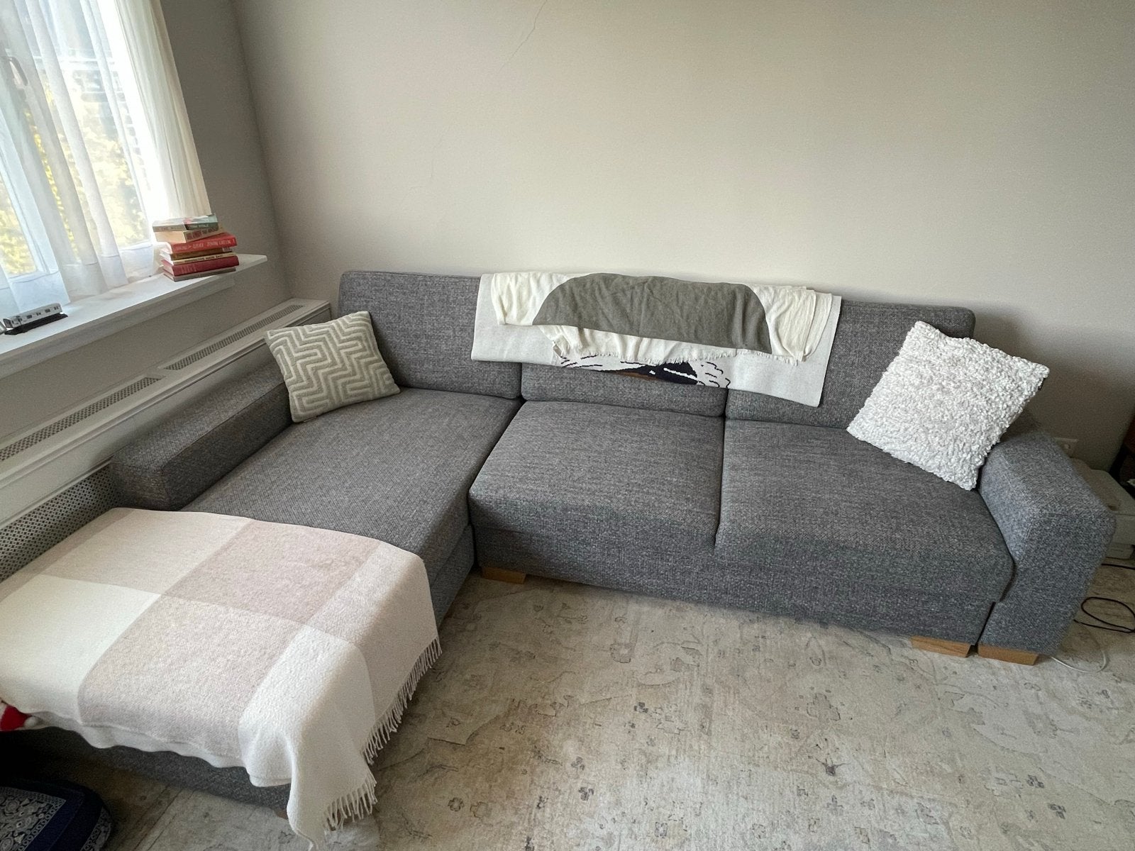 Ikea sorvallen sleeper sofa half price!, Ophalen, 250 tot 300 cm, Gebruikt, 125 tot 150 cm