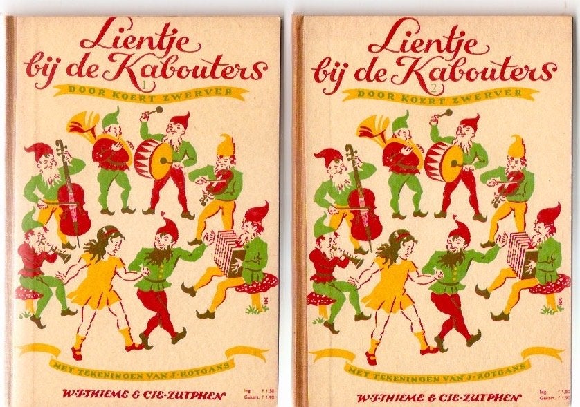 Koert Zwerver - Lientje bij de Kabouters 1 t/m 4, Ophalen of Verzenden, Gelezen, Koert Zwerver, Fictie algemeen