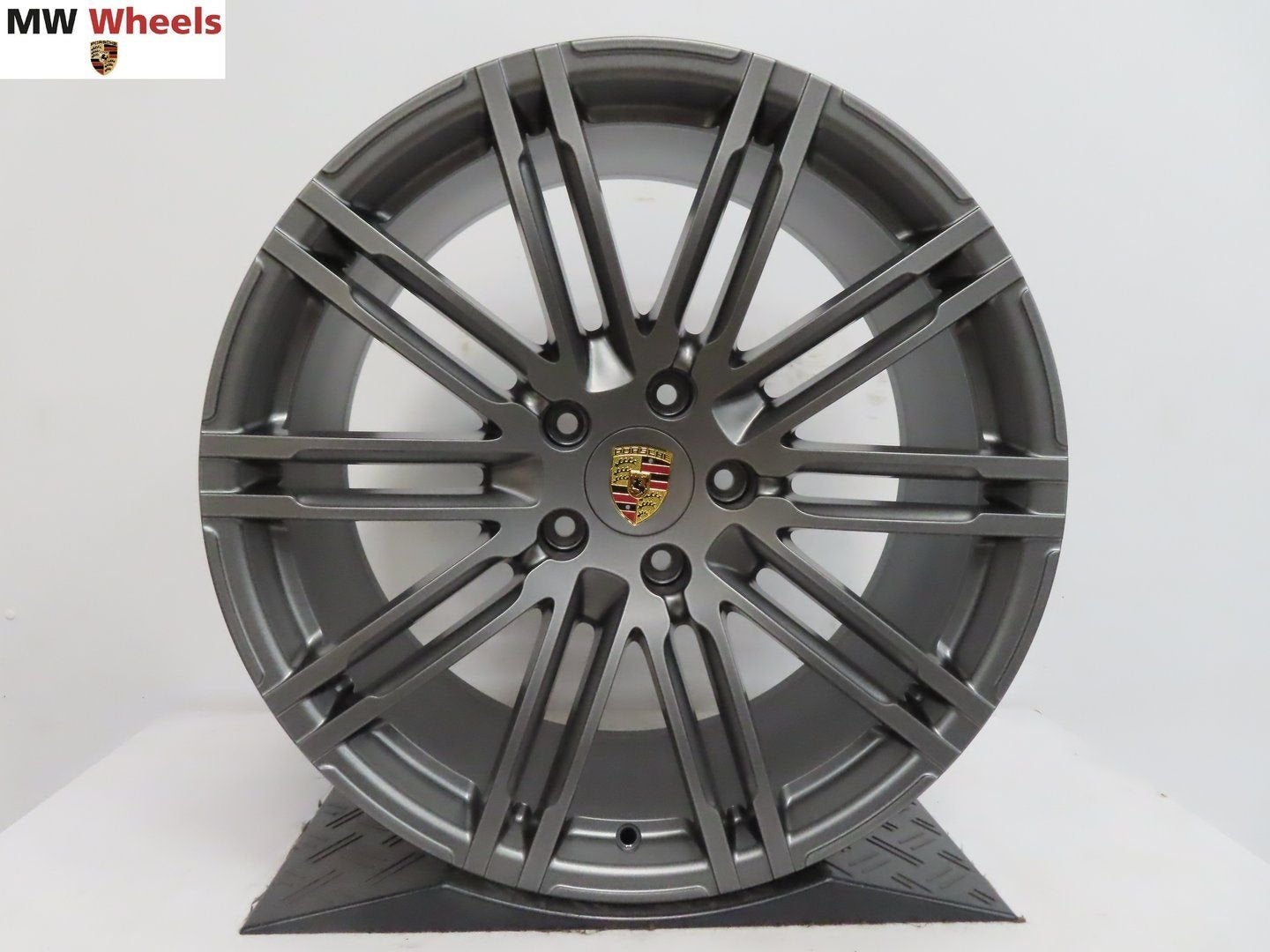 Originele Porsche Cayenne Turbo III 21 inch velgen Titan, Velg(en), -, -, Nieuw