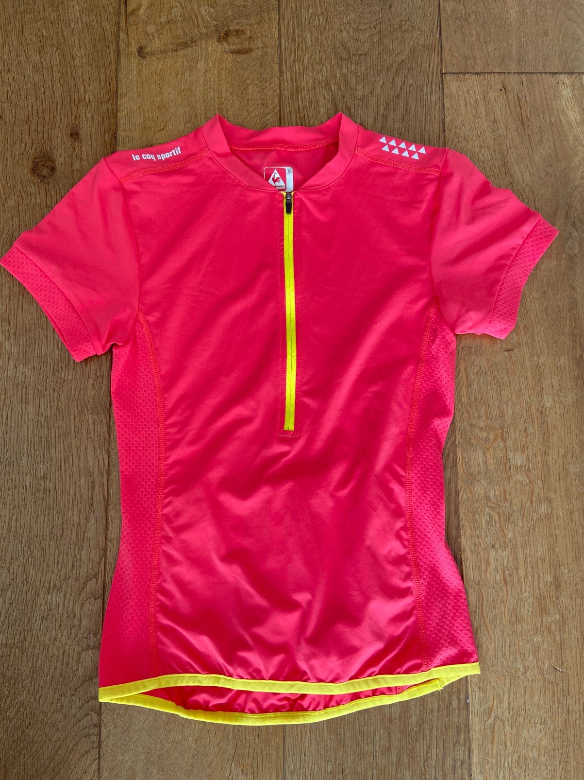 Wielrenshirt roze XS Coq Sportief, Sport en Fitness, Ophalen of Verzenden, Zo goed als nieuw