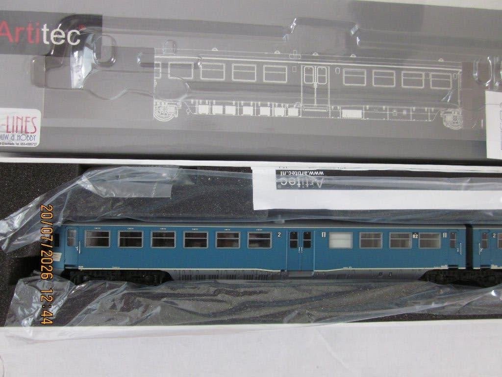 Artitec 20.206.01 DE2 (bakn. 82) NS blauw grijs dak Nieuw, Overige merken, Nieuw, Ophalen of Verzenden, NS