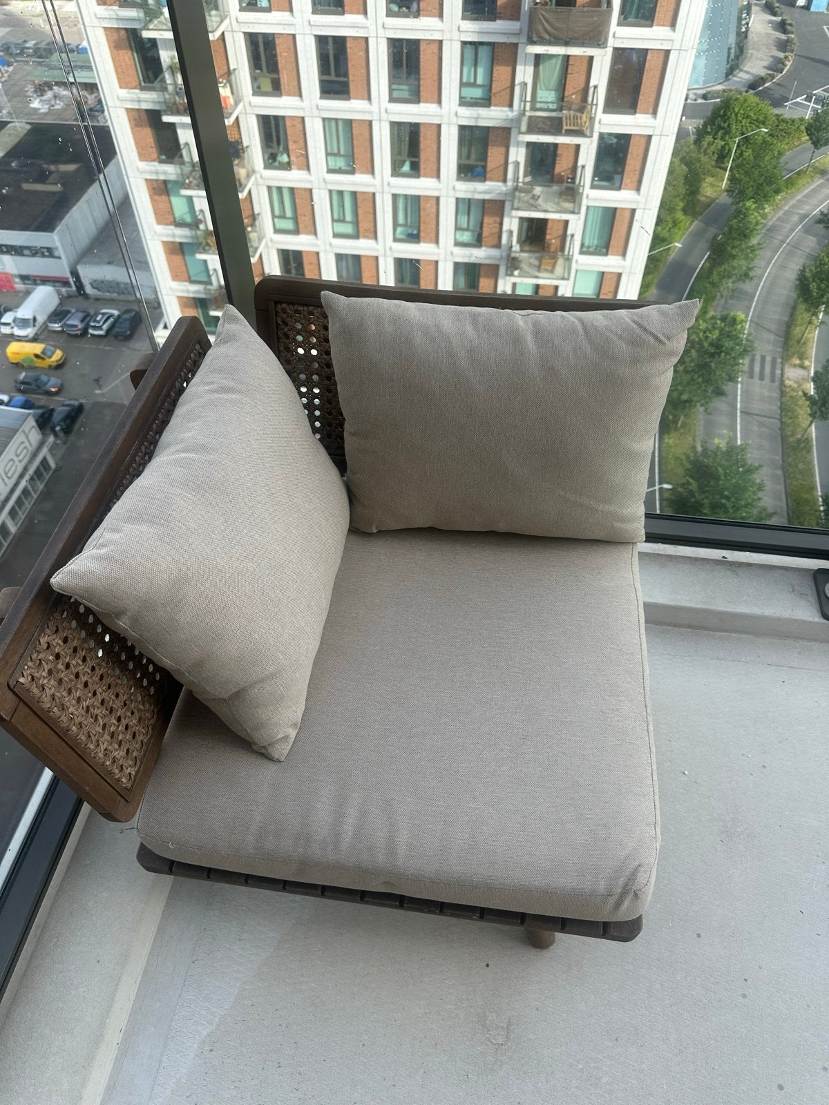 Nous Garden Lounge Stoel Kyoto, Gebruikt, Stoel, Tuinset, Hout