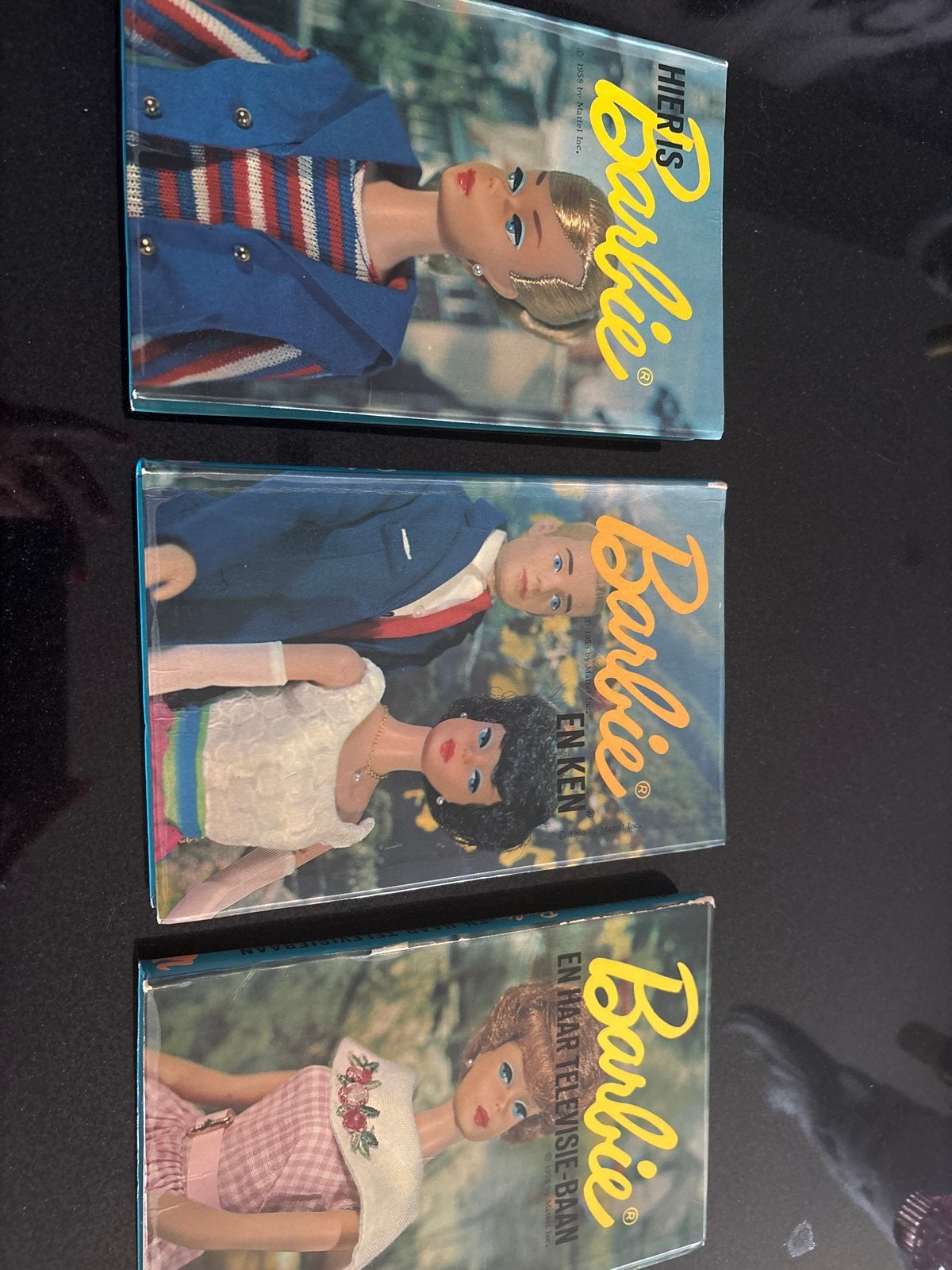 Barbie Boeken Deel 1-3: Hier is Barbie, Barbie en Ken, Barbi, Ophalen of Verzenden, Gelezen, Fictie algemeen
