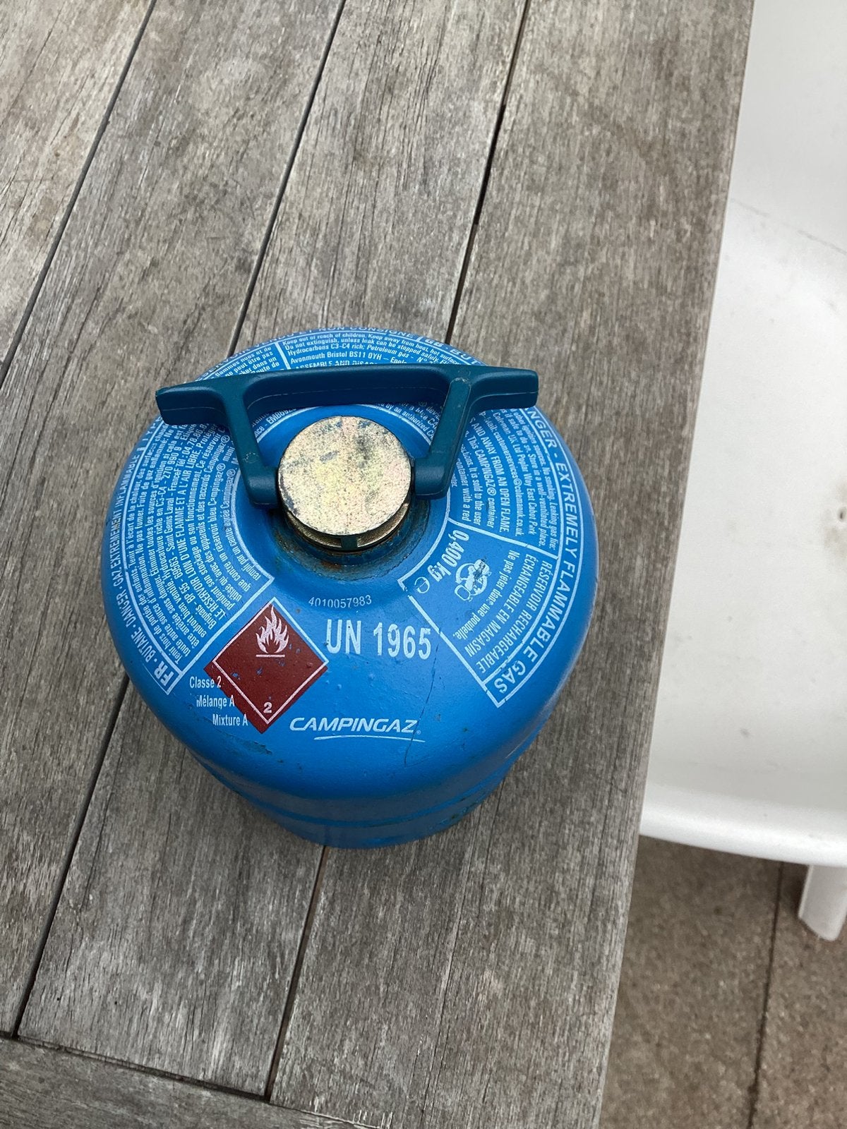 Campingaz fles R907, Ophalen, Zo goed als nieuw