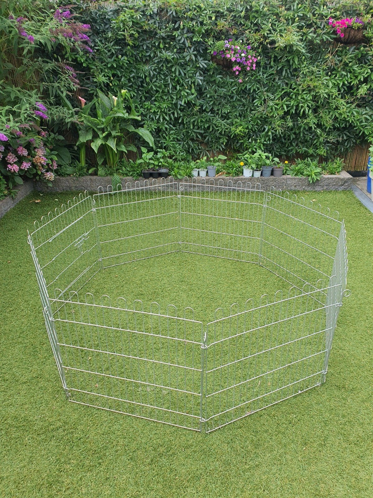 Buitenren met deurtje boor knaagdieren, Dieren en Toebehoren, Knaagdieren en Konijnen | Hokken en Kooien, Ophalen, 110 cm of meer