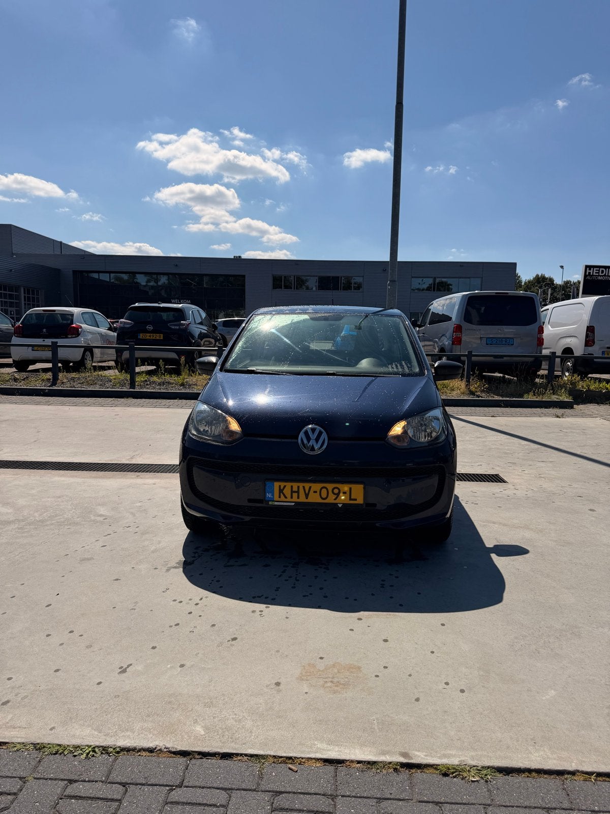 Volkswagen up! 1.0 2012 Blauw, Auto's, Voorwielaandrijving, Up!, Handgeschakeld, Particulier