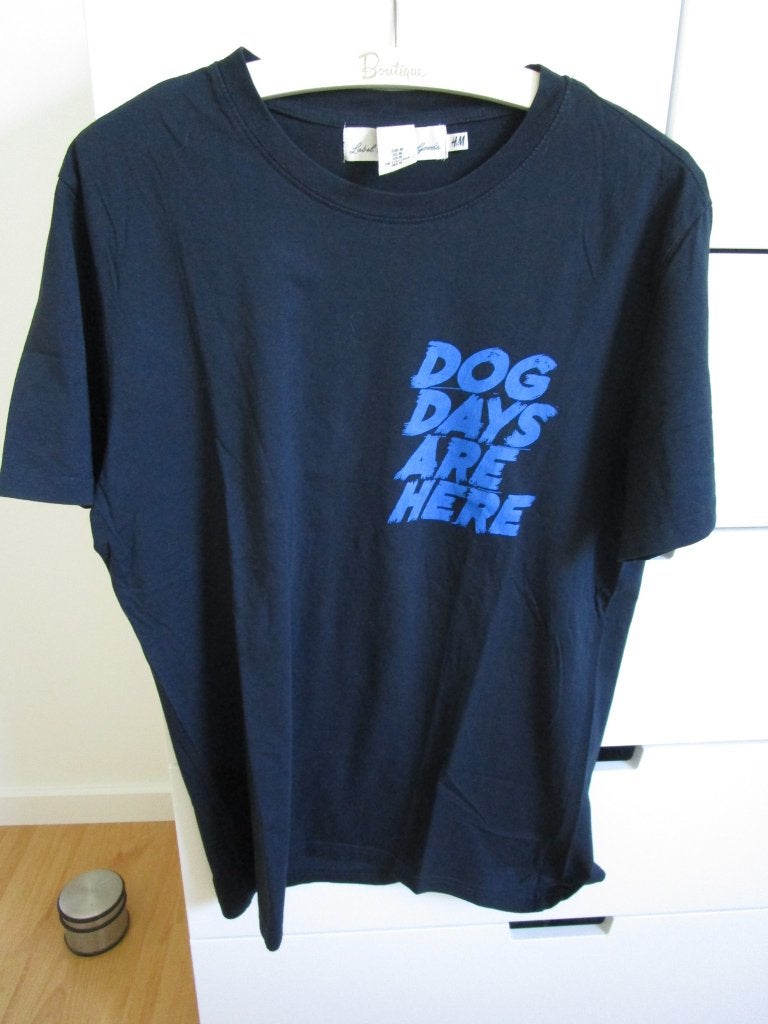 H&M - stoer shirt maat M, Maat 48/50 (M), Zwart, Ophalen of Verzenden, Zo goed als nieuw