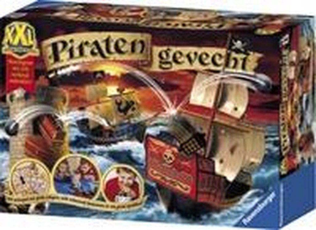 XXL Piratengevecht, Hobby en Vrije tijd, Gezelschapsspellen | Bordspellen, Een of twee spelers, Ophalen of Verzenden, Zo goed als nieuw