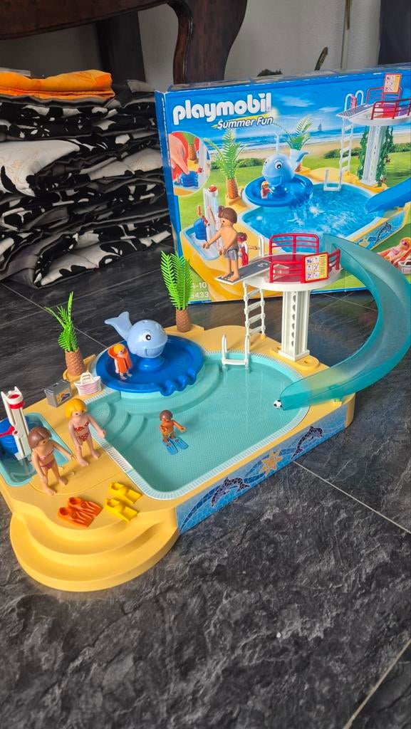 Playmobil zwembad, Ophalen, Gebruikt, Los playmobil