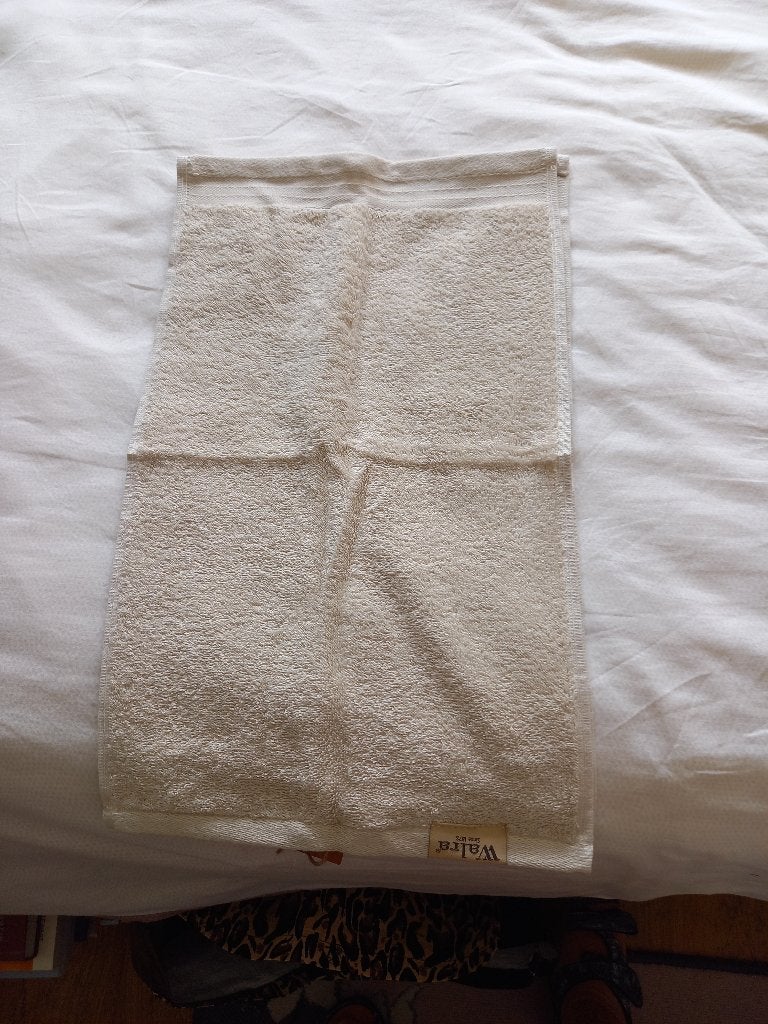 Badtextiel, Ophalen of Verzenden, Overige merken, Beige, Gastendoekje