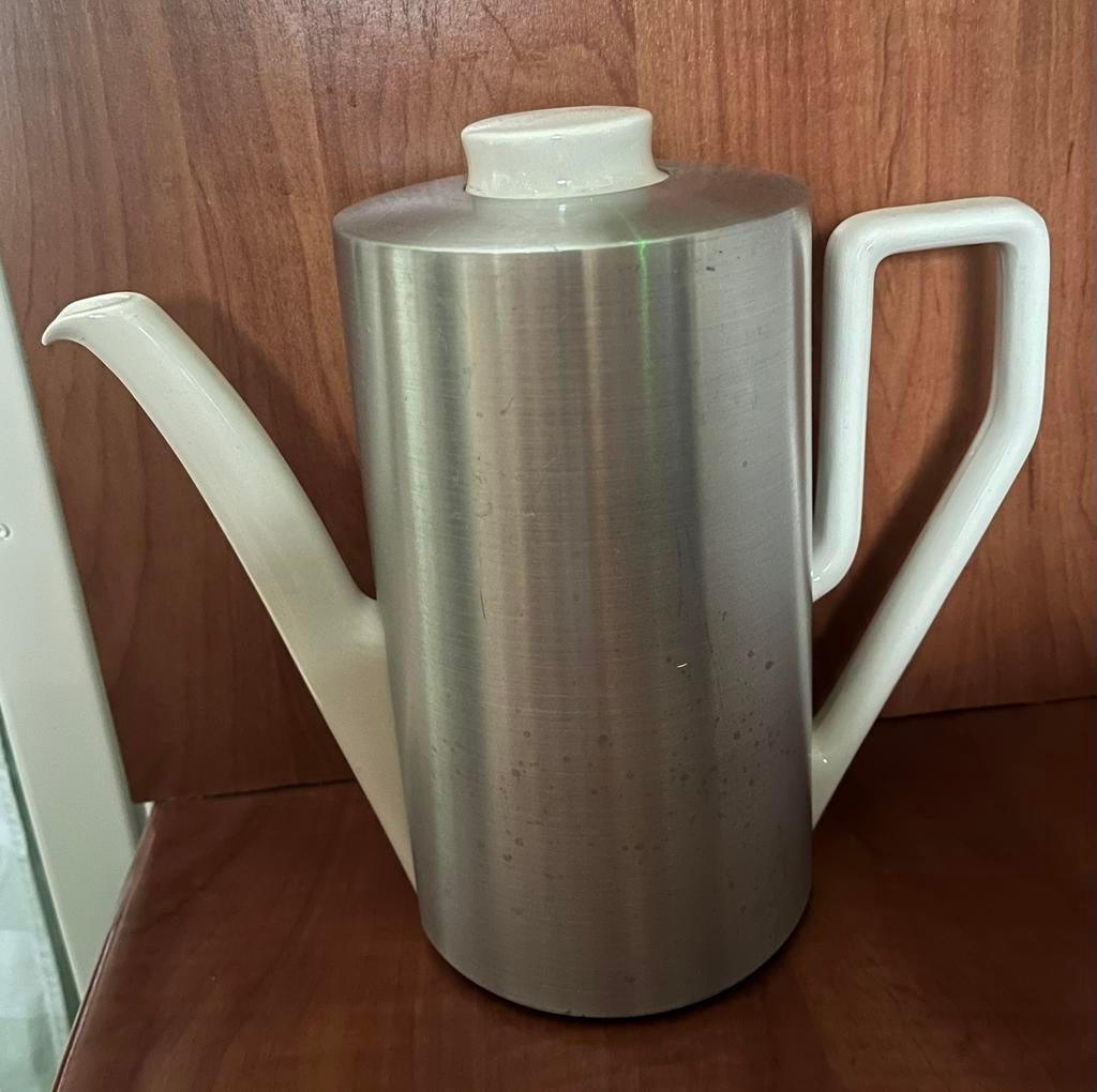 Vintage koffiekan Van Nelle, Huis en Inrichting, Keuken | Servies, Ophalen, Overige materialen, Gebruikt, Overige typen
