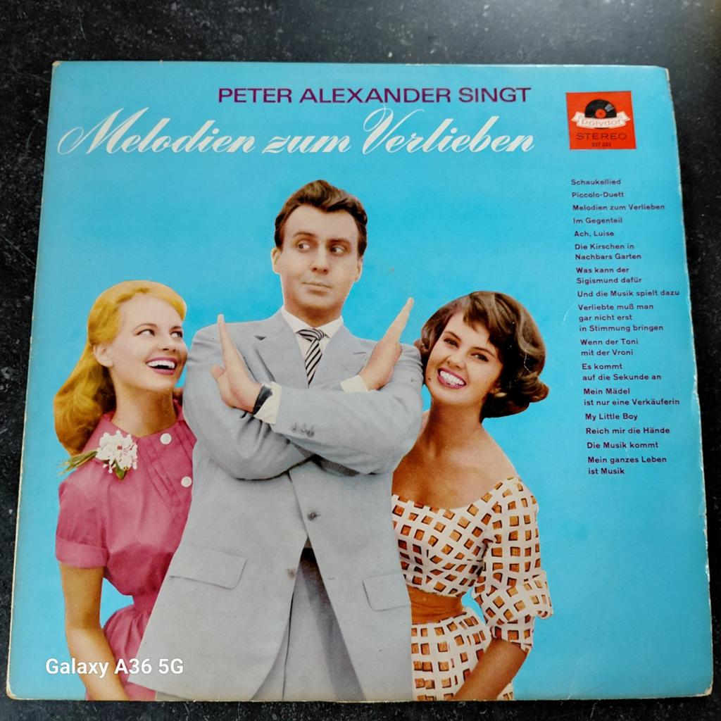 Peter Alexander Singt Melodien zum Verlieben LP, Ophalen of Verzenden, Gebruikt