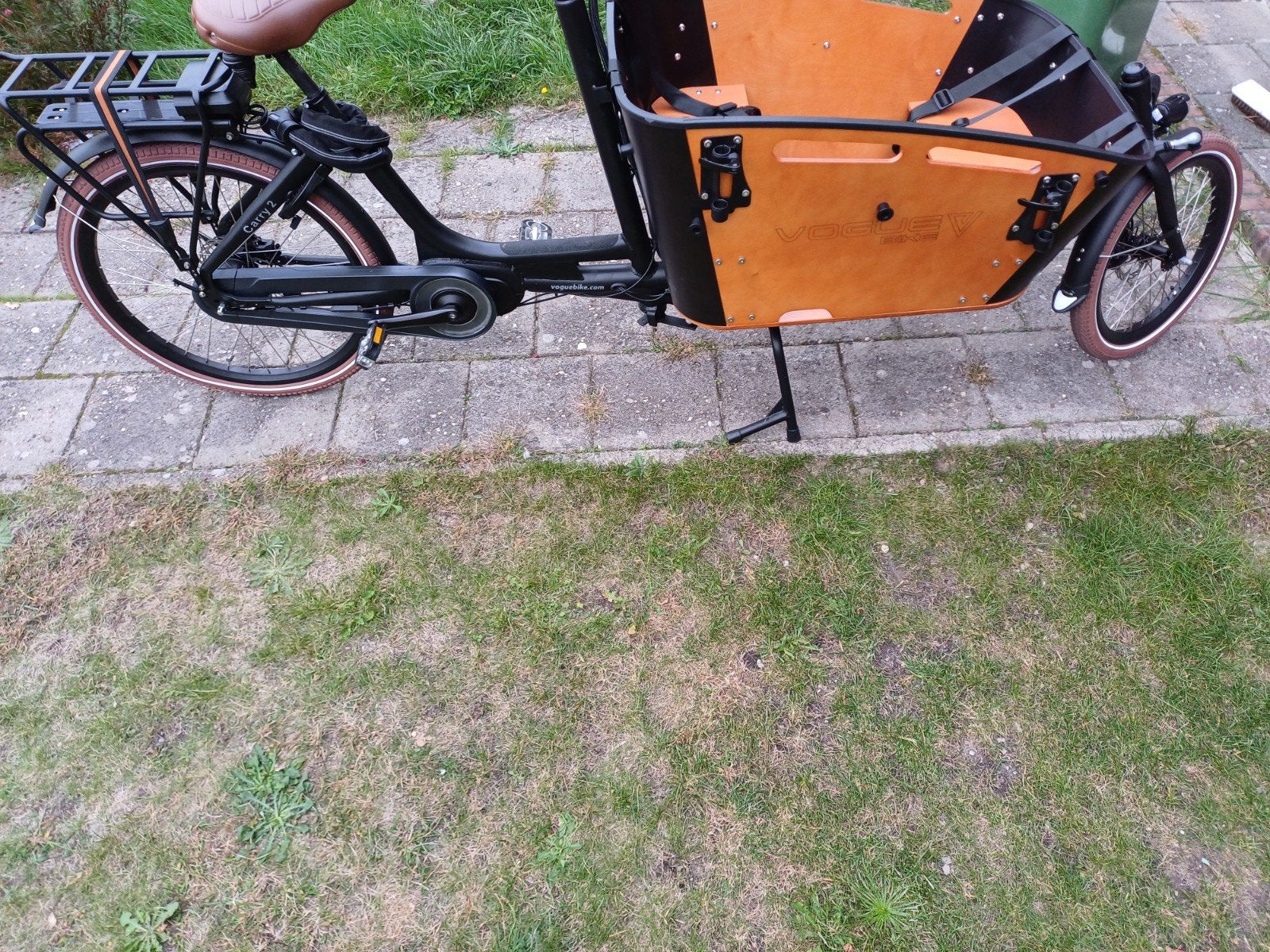 Vogue Carry 2  elektrische bakfiets, Fietsen en Brommers, Elektrisch, Ophalen of Verzenden, Zo goed als nieuw, 2 kinderen
