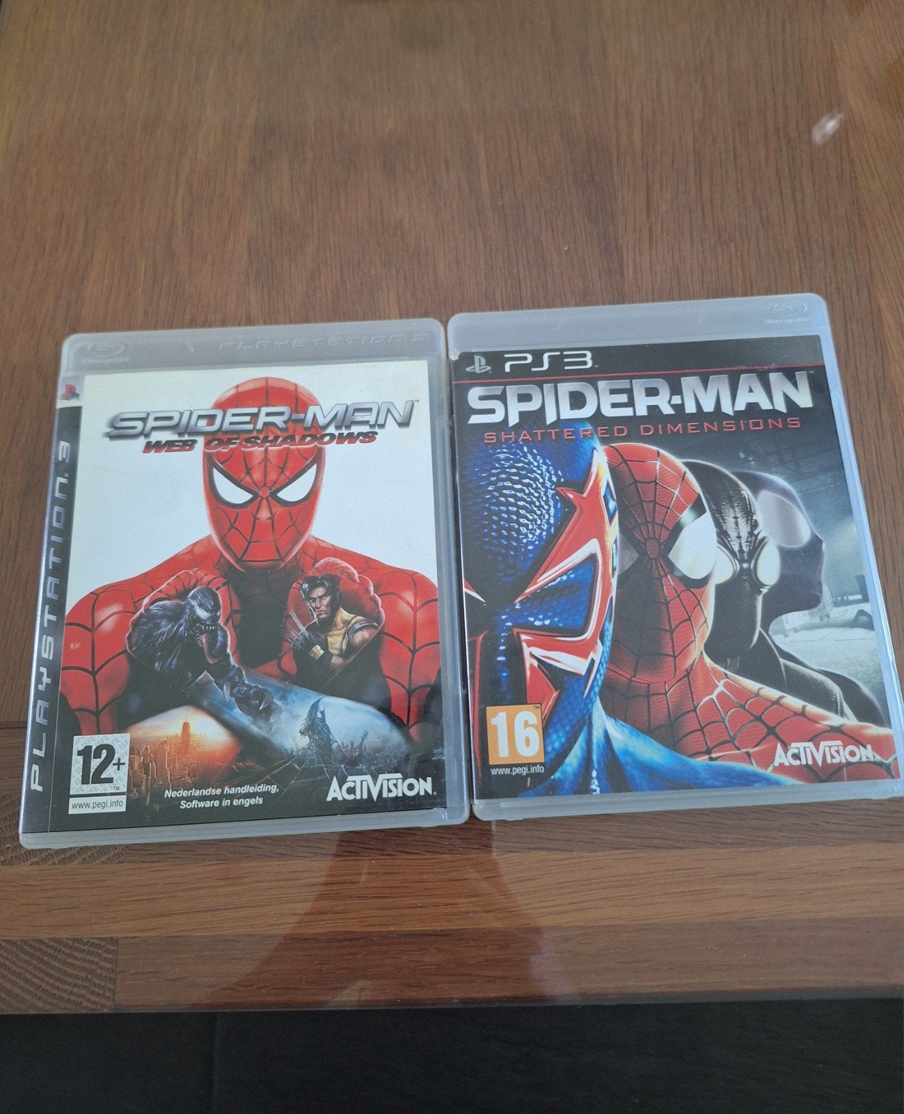Spider-Man PS3 Games: Shattered Dimensions & Web of Shadows, Spelcomputers en Games, Games | Sony PlayStation 3, Avontuur en Actie