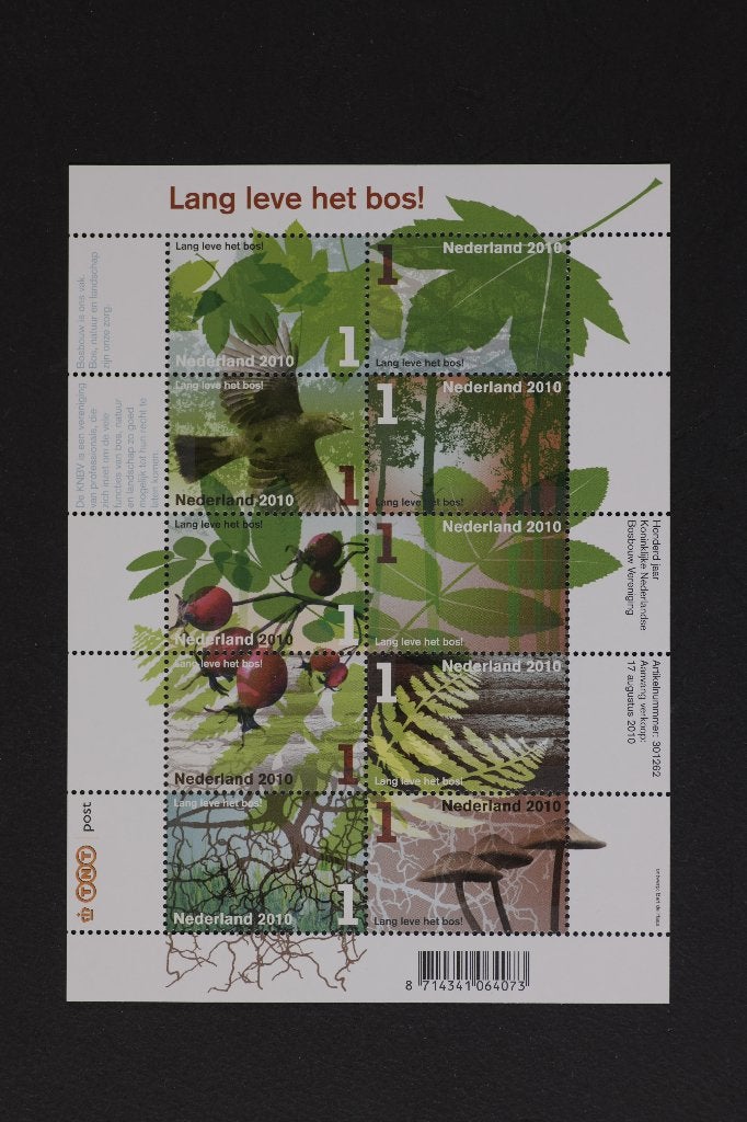 lang leve het bos, Verzenden, Postfris